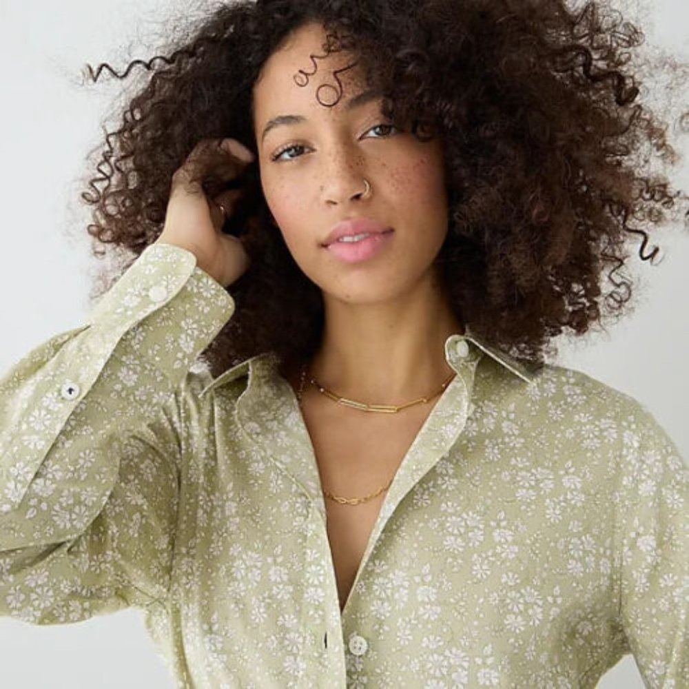 J. CREW Slim-fit shirt in Liberty® Capel floral organic cotton - Picture 4 of 7